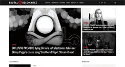 Desktop Screenshot of brutalresonance.com