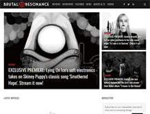 Tablet Screenshot of brutalresonance.com